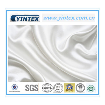 Manufactory venda quente suavemente e macio 100% seda tecido-branco